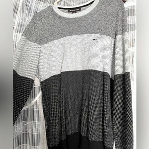 Micahel Kors sweater - black white and grey. Great condition. Size medium